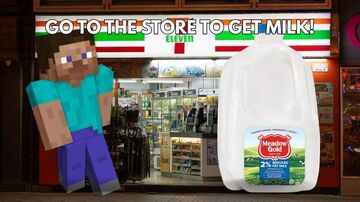 Go to the STORE to get MILK Minecraft Map & Project