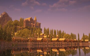 Villagio D'oro | Full Interior Minecraft Map & Project