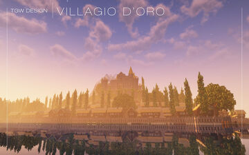 Villagio D'oro | Full Interior Minecraft Map & Project