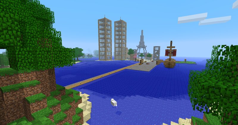 My Beta 1.7.3 World
