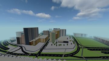 MegaCity Map | Realistic | 8k x 8k Minecraft Map & Project