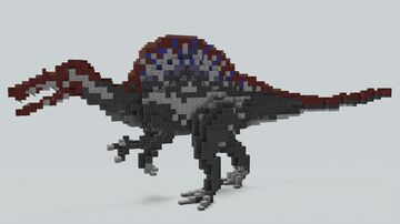 Spinosaurus Build (Jurassic Park 3) Minecraft Map & Project