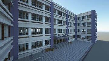 Highschool (Jerry City) Minecraft Map & Project