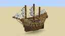 Egg Ship Style Pirate Ship Minecraft Map & Project