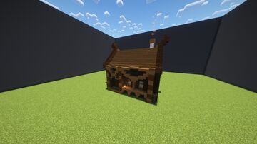 The "Fabulous" hut / "Сказочная" изба Minecraft Map & Project