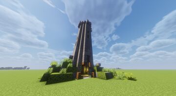 🧙‍♀️ Witch Tower 🕯️🌙 Minecraft Map & Project