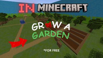 Grow A Gadren In MInecraft [1.21.4] Minecraft Map & Project