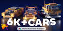 Car Pack | 6000+ Assets! [FREE DEMO] Minecraft Map & Project