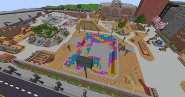 [1.20.1-forge] Hospital skate Park - skate map minecraft Minecraft Map & Project