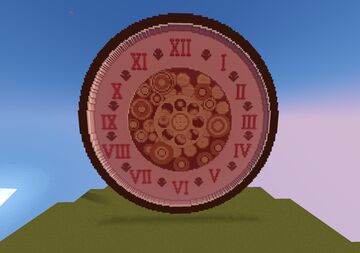 Date a Live: Zaphkiel Roman Clock Minecraft Map & Project