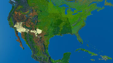 United States Map (2000:1 Scale) - Survival World + Download Minecraft Map & Project