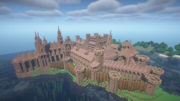 Island castle Minecraft Map & Project