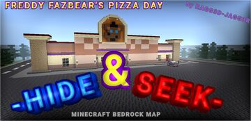 FAZBEARS PIZZA DAY -FNAF MORPH HIDE AND SEEK- Minecraft Map & Project