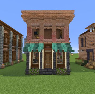 Custom Survival Houses Minecraft Map & Project
