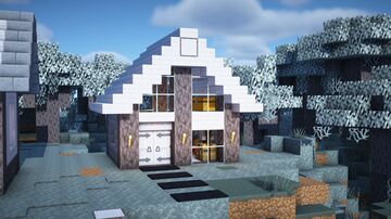 Pale Oak Starter House (Free on Patreon, +Tutorial) 🏡#1.2 Minecraft Map & Project