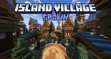 Island Village Spawn Minecraft Map & Project
