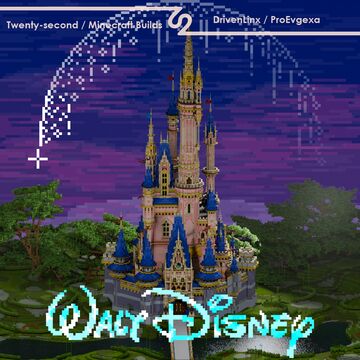 Disney / Castle / Minecraft Map Minecraft Map & Project