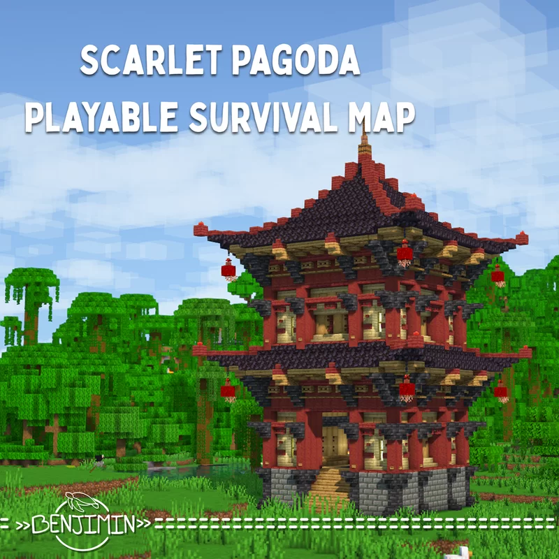 Scarlet Pagoda (Java Download) Minecraft Map