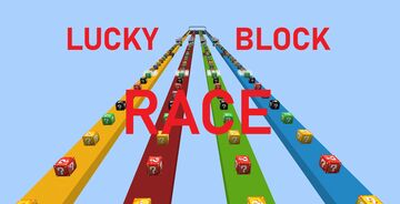 Lucky Block Race Minecraft Map & Project