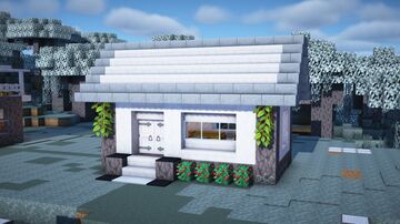 Pale Oak Starter House (Free on Patreon, +Tutorial) 🏡#1.3 Minecraft Map & Project