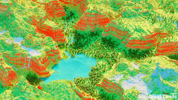 Great Lands 8k [1.21, Download, Java, Minecraft World] Minecraft Map & Project