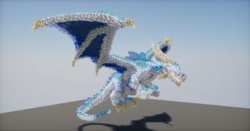 Ice Dragon Minecraft Map & Project