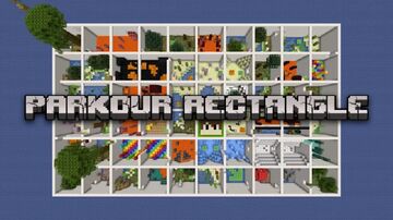 Parkour Rectangle Minecraft Map & Project