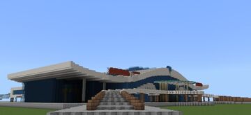 Внутренний Терминал Международного Аэропорта Алматы Minecraft Map & Project