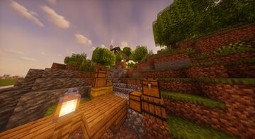 🏔️🌊 Little Mountain Lake House 🏡✨ Minecraft Map & Project