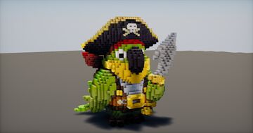 Pirate Parrot Minecraft Map & Project