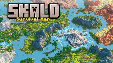 🌾 Skald - 6K RPG Survival Map - [1.20+, Survival Friendly, Java & Bedrock Download] Minecraft Map & Project