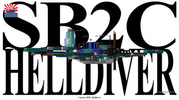 Curtiss SB2C Helldiver Minecraft Map & Project