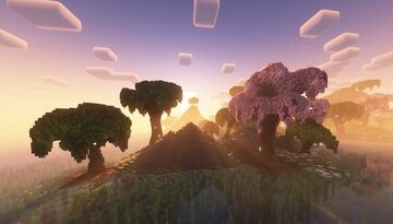 Cherry Trees / Cerejeiras / Jade Trees / Árvores de Jade Minecraft Map & Project