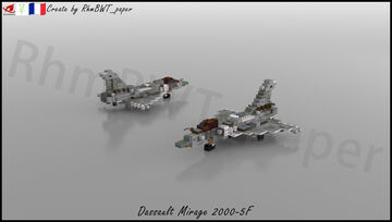 Minecraft [1.5:1] Mirage 2000-5F Minecraft Map & Project