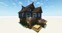 Large Medieval House Schematic with Interior! Minecraft Map & Project