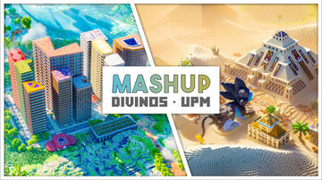 [MASHUP] ULTIMATE POKEMON MAP (UPM) + DIVINOS 4.0 | Download | Pixelmon & Cobblemon | 20 Towns | 2 Islands | Full Interiors | Minecraft Map by Varuna Minecraft Map & Project