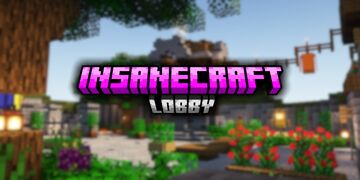 InsaneCraft - Lobby/Hub Map #2 Minecraft Map & Project