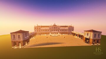 ✨ Majestic Royal Palace Build in Minecraft – Ultra Detailed Classical Architecture Remake | Massive Luxury Castle for Maps & Roleplay (schematic) 🏰👑 Minecraft Map & Project