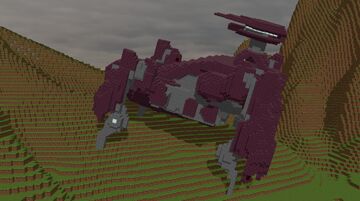 Halo covenant Deutoros pattern scarab (Halo 3 and Reach version) Minecraft Map & Project