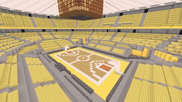 Mokal Square Garden - Basketball stadium map Minecraft Map & Project