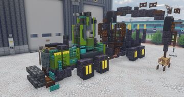 John Deere 1110E, Forwarder Minecraft Map & Project