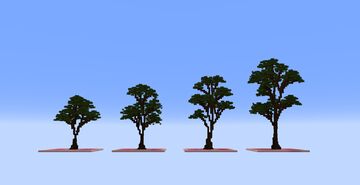 Dark Oak tree pack [FREE Download] Minecraft Map & Project