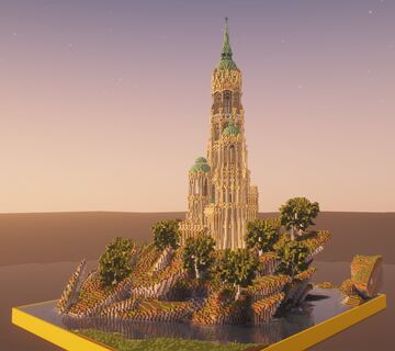 The Spire, Survival mega base {Free Download} Minecraft Map & Project
