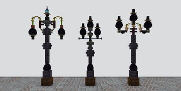street lanterns Minecraft Map & Project