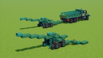2A36 Giatsint-B 152mm Field Gun Minecraft Map & Project