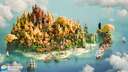 Autumn Village Minecraft Map & Project