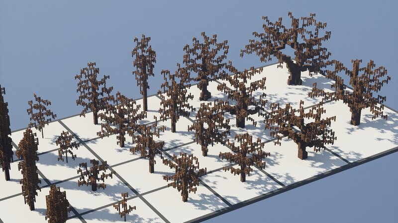 Realistic Winter Vegetation Starter Pack [Free Sample Pack Included]