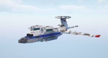 Antonov An-71 (NATO: Madcap) Airborne Early Warning and Control Aircraft (1.5:1 Scale) Minecraft Map & Project