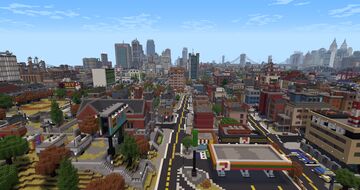 🏙️ Novacity | Large Megacity Build Minecraft Map & Project