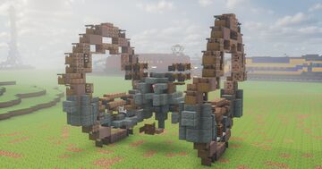 StarWars, IG-277 Hailfire droid Minecraft Map & Project